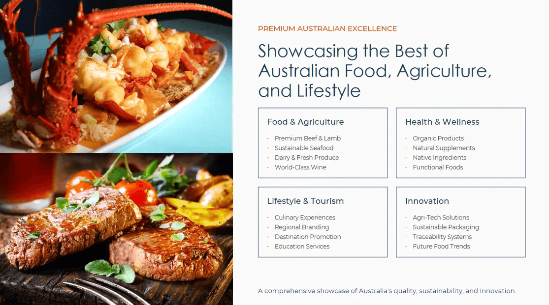 Shanghai Global Taste showcase poster